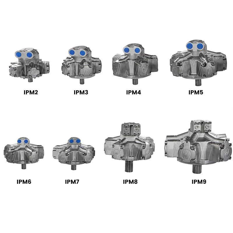IPM-sarjan hydraulimoottorit (vaihdettava italialainen Intermot-moottori)